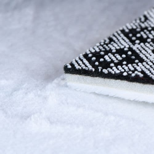 Puffy blank rug for custom printing